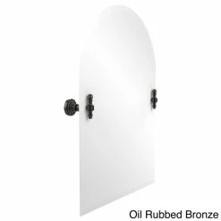 Hot Sale 😍 Allied Brass Retro Dot Frameless Arched-top Beveled-edge Tilt Wall Mirror 👍 -Allied Brass Sales unnamed file 290