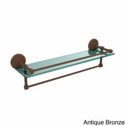 Discount 🧨 Allied Brass Monte Carlo Collection 22-inch Gallery Glass Shelf With Towel Bar 🔔 -Allied Brass Sales unnamed file 2920