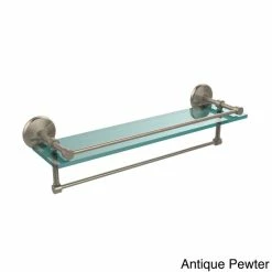 Discount 🧨 Allied Brass Monte Carlo Collection 22-inch Gallery Glass Shelf With Towel Bar 🔔 -Allied Brass Sales unnamed file 2926