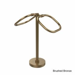 Promo 🧨 Allied Brass Clear Brass Two Ring Oval Guest Towel Holder 👍 -Allied Brass Sales unnamed file 2931