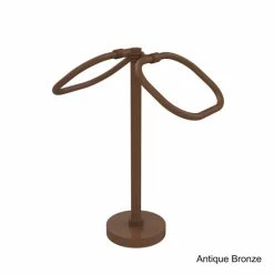 Promo 🧨 Allied Brass Clear Brass Two Ring Oval Guest Towel Holder 👍 -Allied Brass Sales unnamed file 2932