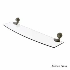 Best Sale 👍 Allied Brass Venus Collection 24 Inch Glass Shelf With Dotted Accents ✨ -Allied Brass Sales unnamed file 3027