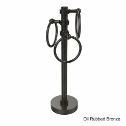 Discount 👍 Allied Brass Vanity Top 3-Ring Guest Towel Holder 👍 -Allied Brass Sales unnamed file 3079