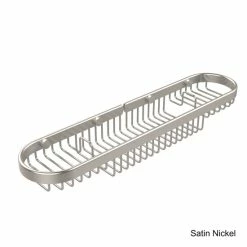 Hot Sale 🛒 Allied Brass Oval Combination Shower Basket 🤩
