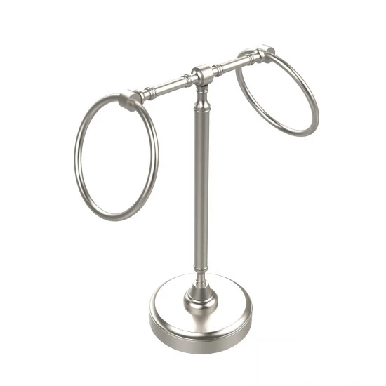 Wholesale ✨ Allied Brass Vanity Top 2 Towel Ring Guest Towel Holder ⌛ 3 Wholesale ✨ Allied Brass Vanity Top 2 Towel Ring Guest Towel Holder ⌛