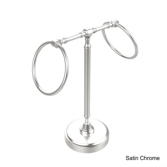 Wholesale ✨ Allied Brass Vanity Top 2 Towel Ring Guest Towel Holder ⌛ 9 Wholesale ✨ Allied Brass Vanity Top 2 Towel Ring Guest Towel Holder ⌛ - Image 7