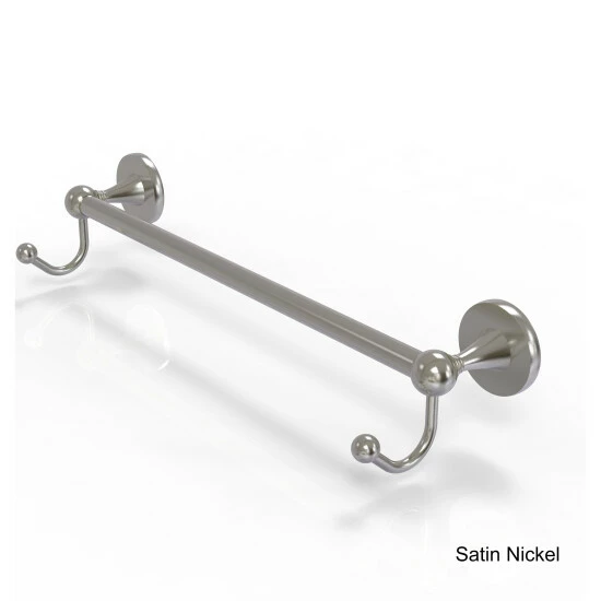 Promo 😉 Allied Brass Shadwell Collection 18-inch Towel Bar With Integrated Hooks 🔔 4 Promo 😉 Allied Brass Shadwell Collection 18-inch Towel Bar With Integrated Hooks 🔔 - Image 2