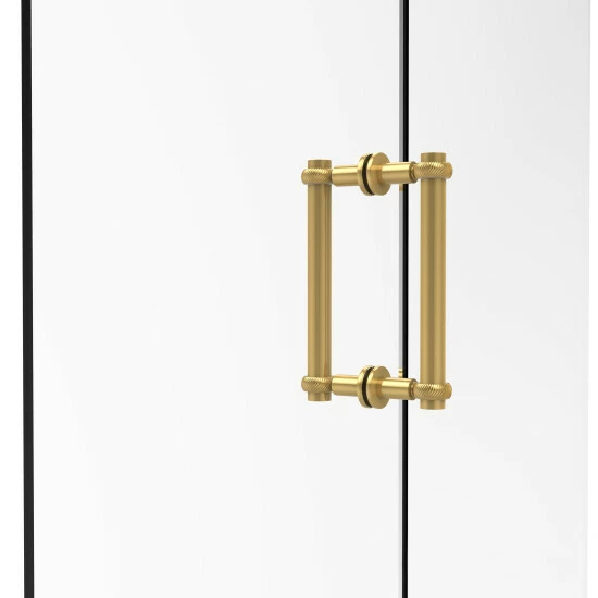 Best Sale ❤️ Allied Brass Contemporary 8-inch Back-to-back Twisted Accent Shower Door Pull 🤩 3 Best Sale ❤️ Allied Brass Contemporary 8-inch Back-to-back Twisted Accent Shower Door Pull 🤩