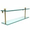 Discount ❤️ Allied Brass Clear Glass 22-inch 2-tier Shelf 💯 -Allied Brass Sales unnamed file 3234