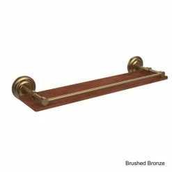 New ⭐ Allied Brass Que New Collection 22-inch Solid Ironwood Shelf With Gallery Rail - 22"W X 3"H X 5"D Antique Brass 😀 17 New ⭐ Allied Brass Que New Collection 22-inch Solid Ironwood Shelf With Gallery Rail - 22"W X 3"H X 5"D Antique Brass 😀 -Allied Brass Sales unnamed file 3257