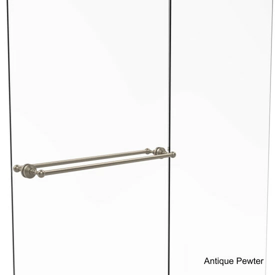 Deals 🤩 Allied Brass Waverly Place Collection Brass 30-inch Back To Back Shower Door Towel Bar 🛒 4 Deals 🤩 Allied Brass Waverly Place Collection Brass 30-inch Back To Back Shower Door Towel Bar 🛒 - Image 2