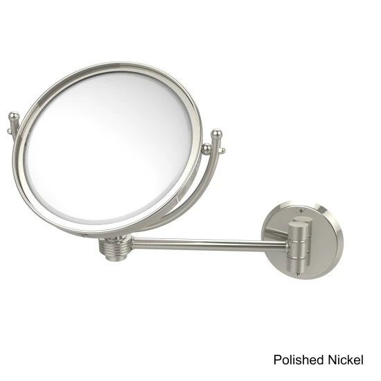 Budget ✔️ Allied Brass 8-inch Wall-mounted Double-faced Makeup Mirror With 5X Magnification 🔔 8 Budget ✔️ Allied Brass 8-inch Wall-mounted Double-faced Makeup Mirror With 5X Magnification 🔔 - Image 6