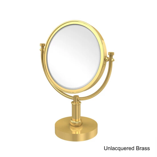 Wholesale ๐ฏ Allied Brass 8-inch Vanity-top Make-Up Mirror With 2X Magnification ๐งจ 4 Wholesale ๐ฏ Allied Brass 8-inch Vanity-top Make-Up Mirror With 2X Magnification ๐งจ - Image 2