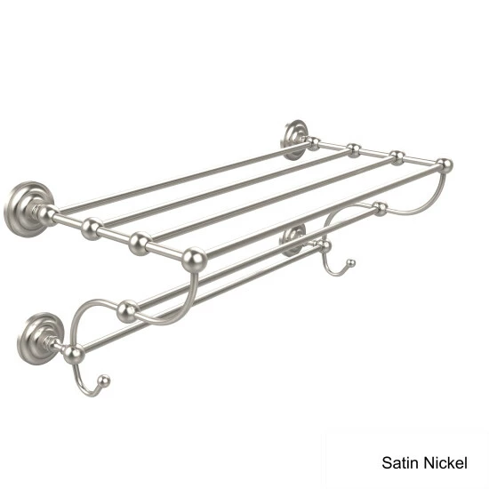 Best deal 🎉 Allied Brass Prestige Que New Collection Solid Brass 36-inch Train Rack Towel Shelf - 36 Black/clear 😉 4 Best deal 🎉 Allied Brass Prestige Que New Collection Solid Brass 36-inch Train Rack Towel Shelf - 36 Black/clear 😉 - Image 2