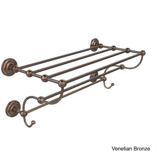 Best deal 🎉 Allied Brass Prestige Que New Collection Solid Brass 36-inch Train Rack Towel Shelf - 36 Black/clear 😉 10 Best deal 🎉 Allied Brass Prestige Que New Collection Solid Brass 36-inch Train Rack Towel Shelf - 36 Black/clear 😉 - Image 8