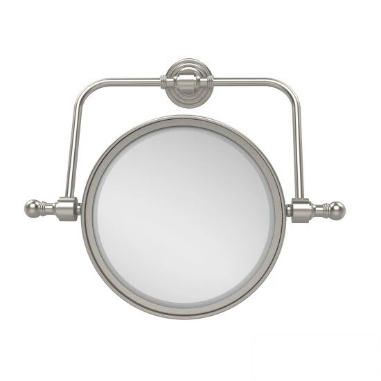 New ❤️ Allied Brass Retro Wave Collection Wall Mounted Swivel Make-Up Mirror 8-inch Diameter With 4X Magnification - 8"D 😉 3 New ❤️ Allied Brass Retro Wave Collection Wall Mounted Swivel Make-Up Mirror 8-inch Diameter With 4X Magnification - 8"D 😉