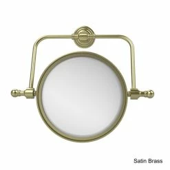 New ❤️ Allied Brass Retro Wave Collection Wall Mounted Swivel Make-Up Mirror 8-inch Diameter With 4X Magnification - 8"D 😉 16 New ❤️ Allied Brass Retro Wave Collection Wall Mounted Swivel Make-Up Mirror 8-inch Diameter With 4X Magnification - 8"D 😉 -Allied Brass Sales unnamed file 3490