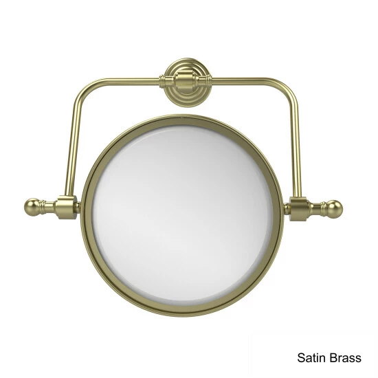 New ❤️ Allied Brass Retro Wave Collection Wall Mounted Swivel Make-Up Mirror 8-inch Diameter With 4X Magnification - 8"D 😉 9 New ❤️ Allied Brass Retro Wave Collection Wall Mounted Swivel Make-Up Mirror 8-inch Diameter With 4X Magnification - 8"D 😉 - Image 7