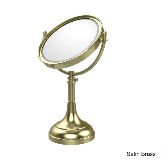 Cheap 🎉 Allied Brass Height Adjustable 8 Inch Vanity Top Make-Up Mirror 4X Magnification ⭐ 8 Cheap 🎉 Allied Brass Height Adjustable 8 Inch Vanity Top Make-Up Mirror 4X Magnification ⭐ - Image 6