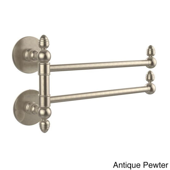 Wholesale π Allied Brass Prestige Skyline Collection 2 Swing Arm Towel Rail Satin Nickel π₯ 4 Wholesale π Allied Brass Prestige Skyline Collection 2 Swing Arm Towel Rail Satin Nickel π₯ - Image 2