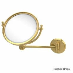 Promo 🔥 Allied Brass 8-inch Wall-mounted Makeup Mirror With 2X Magnification 🌟