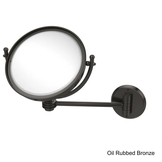 Promo 🔥 Allied Brass 8-inch Wall-mounted Makeup Mirror With 2X Magnification 🌟 4 Promo 🔥 Allied Brass 8-inch Wall-mounted Makeup Mirror With 2X Magnification 🌟 - Image 2