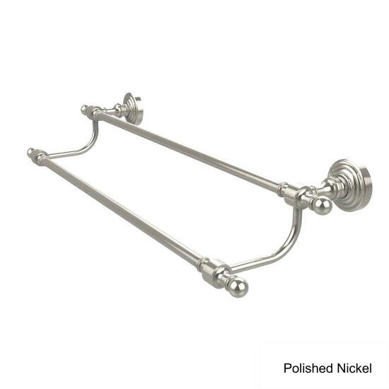 Hot Sale 😀 Allied Brass Retro Wave Collection 18-inch Double Towel Bar - 18"L Antique/copperfinish 👏 6 Hot Sale 😀 Allied Brass Retro Wave Collection 18-inch Double Towel Bar - 18"L Antique/copperfinish 👏 - Image 4