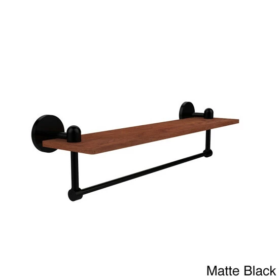 Brand new 😉 Allied Brass Tango Collection 22-inch Solid IPE Ironwood Shelf With Integrated Towel Bar 🔥 9 Brand new 😉 Allied Brass Tango Collection 22-inch Solid IPE Ironwood Shelf With Integrated Towel Bar 🔥 - Image 7