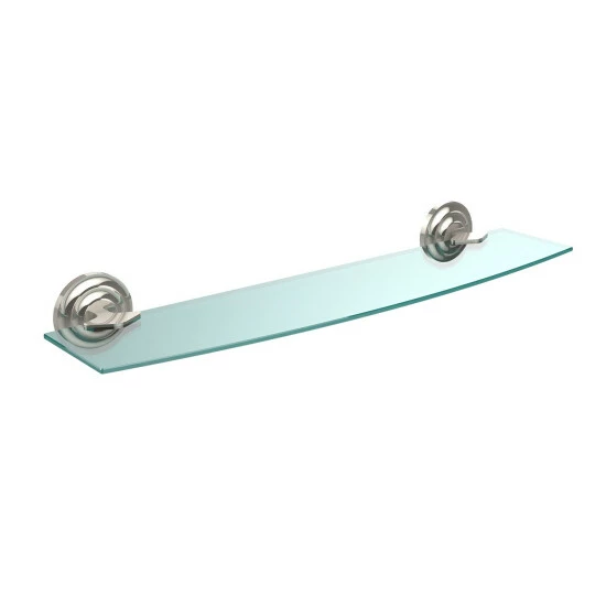 Brand new 😍 Allied Brass Que New Collection 24-inch Glass Shelf ❤️ 3 Brand new 😍 Allied Brass Que New Collection 24-inch Glass Shelf ❤️