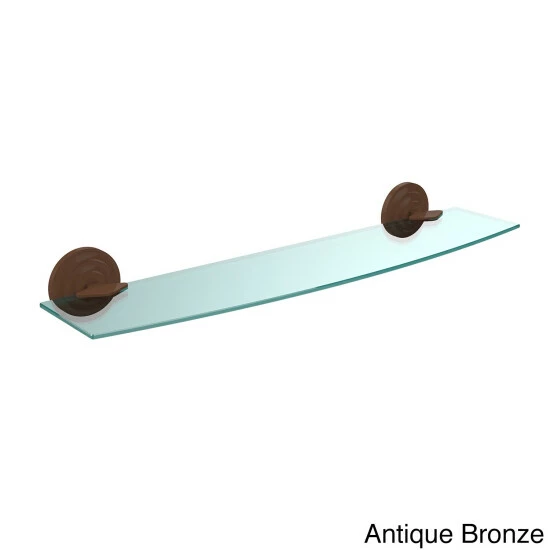 Brand new 😍 Allied Brass Que New Collection 24-inch Glass Shelf ❤️ 4 Brand new 😍 Allied Brass Que New Collection 24-inch Glass Shelf ❤️ - Image 2