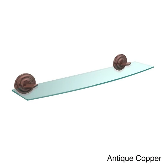 Brand new 😍 Allied Brass Que New Collection 24-inch Glass Shelf ❤️ 7 Brand new 😍 Allied Brass Que New Collection 24-inch Glass Shelf ❤️ - Image 5