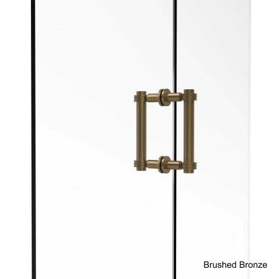 Cheap ⭐ Allied Brass Contemporary 6-inch Back-to-back Shower Door Pull With Dotted Accent ✨ 9 Cheap ⭐ Allied Brass Contemporary 6-inch Back-to-back Shower Door Pull With Dotted Accent ✨ - Image 7