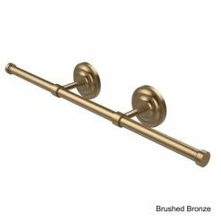 New 🎁 Allied Brass Que New Collection Wall-mounted Horizontal Guest Towel Holder 🔔 -Allied Brass Sales unnamed file 3640
