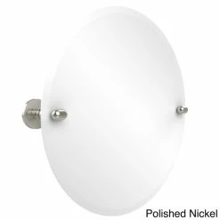 Best Pirce 😀 Allied Brass Unframed Round Tilt Wall Mirror Tango Collection With Beveled Edge 🎁 -Allied Brass Sales unnamed file 366
