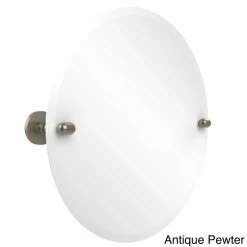 Best Pirce 😀 Allied Brass Unframed Round Tilt Wall Mirror Tango Collection With Beveled Edge 🎁 -Allied Brass Sales unnamed file 367