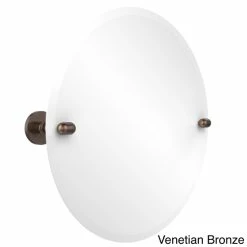 Best Pirce 😀 Allied Brass Unframed Round Tilt Wall Mirror Tango Collection With Beveled Edge 🎁 -Allied Brass Sales unnamed file 368