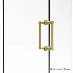 New 🔥 Allied Brass Contemporary 8-Inch Back To Back Brass Shower Door Pull ✔️ -Allied Brass Sales unnamed file 3695