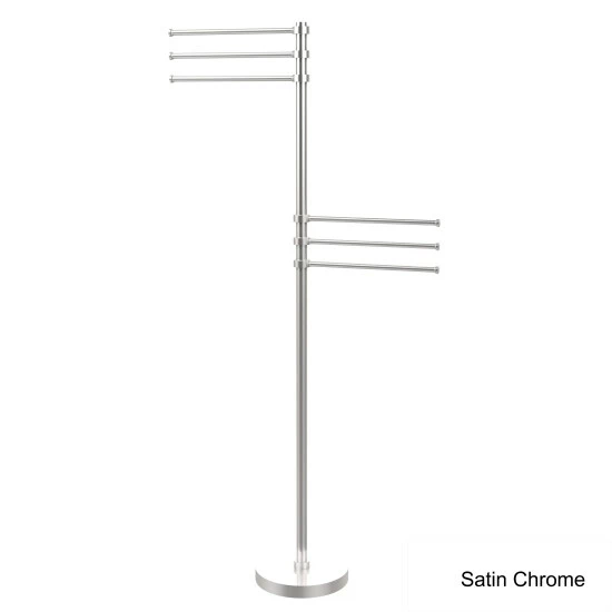 Hot Sale 💯 Allied Brass Towel Stand With 6 Pivoting Arms - 49"h Bronzefinish ❤️ 6 Hot Sale 💯 Allied Brass Towel Stand With 6 Pivoting Arms - 49"h Bronzefinish ❤️ - Image 4