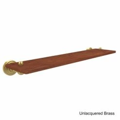 Budget 🔔 Allied Brass Waverly Place Collection Solid IPE Ironwood 22-inch Shelf 🔔 -Allied Brass Sales unnamed file 3775