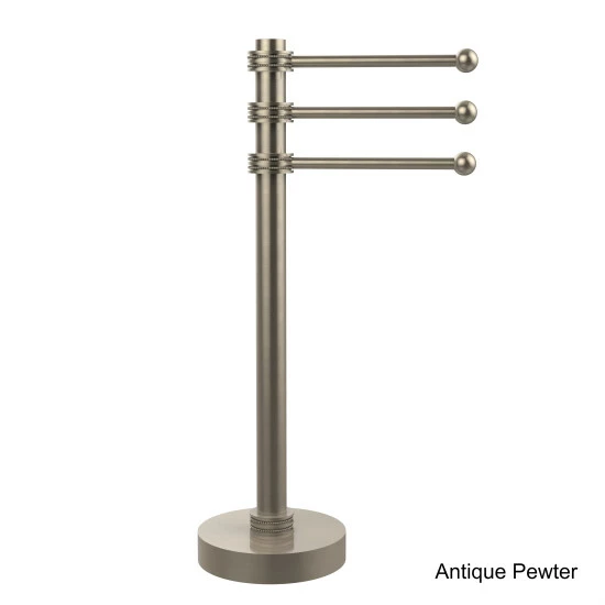 Budget ๐งจ Allied Brass Clear Brass Vanity Top 3-swing Arm Guest Towel Holder With Dotted Accents ๐ 9 Budget ๐งจ Allied Brass Clear Brass Vanity Top 3-swing Arm Guest Towel Holder With Dotted Accents ๐ - Image 7