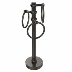 Outlet 🤩 Allied Brass Vanity Top 3-towel Ring Guest Towel Holder With Twisted Accents 💯