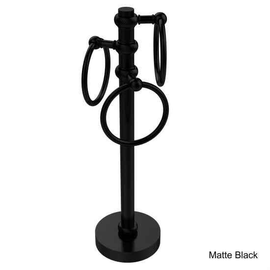 Outlet ๐คฉ Allied Brass Vanity Top 3-towel Ring Guest Towel Holder With Twisted Accents ๐ฏ 5 Outlet ๐คฉ Allied Brass Vanity Top 3-towel Ring Guest Towel Holder With Twisted Accents ๐ฏ - Image 3
