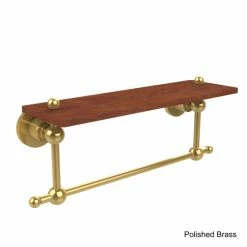 Buy 🧨 Allied Brass Astor Place Collection 16-inch Ironwood Shelf With Integrated Towel Bar 🎉 -Allied Brass Sales unnamed file 3818