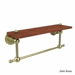Buy 🧨 Allied Brass Astor Place Collection 16-inch Ironwood Shelf With Integrated Towel Bar 🎉 -Allied Brass Sales unnamed file 3820