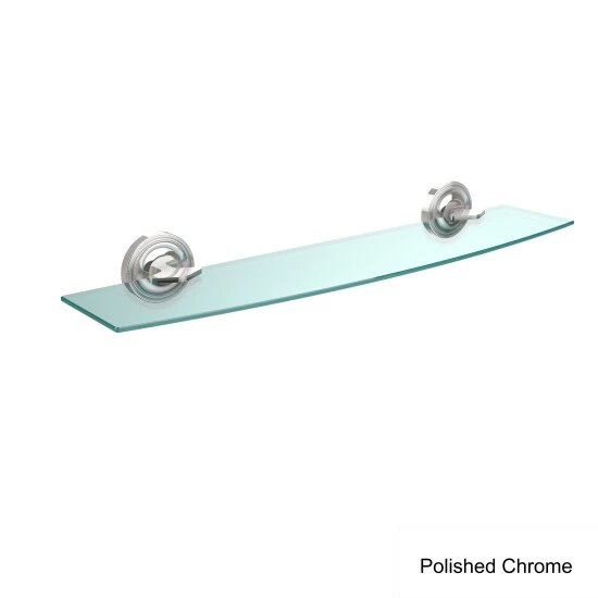 Best deal π Allied Brass Regal Collection 24 Inch Glass Shelf - 5"D X 24"W X 3.1"H Antique Brass 𧨠10 Best deal π Allied Brass Regal Collection 24 Inch Glass Shelf - 5"D X 24"W X 3.1"H Antique Brass 𧨠- Image 8