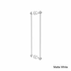 Outlet 💯 Allied Brass Contemporary 18-inch Back-to-back Shower Door Pull With Twisted Accent 🎉 -Allied Brass Sales unnamed file 3994