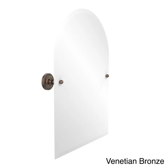 Cheap 💯 Allied Brass Prestige Regal Beveled Edge Frameless Arched Top Tilt Wall Mirror ✨ 6 Cheap 💯 Allied Brass Prestige Regal Beveled Edge Frameless Arched Top Tilt Wall Mirror ✨ - Image 5