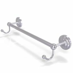 Buy 🔔 Allied Brass Prestige Que New Collection 30 Inch Towel Bar With Integrated Hooks 😀