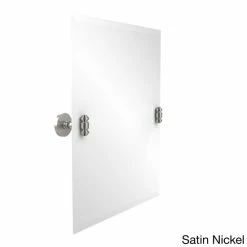 Best reviews of ๐ Allied Brass South Beach Collection Beveled Edge Unframed Rectangular Tilt Wall Mirror ๐