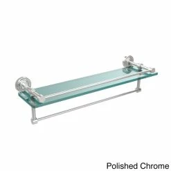 Budget ๐ Allied Brass 22-inch Gallery Glass Shelf With Towel Bar - 5"H X 22"L X 5"D Satin Chrome โญ 12 Budget ๐ Allied Brass 22-inch Gallery Glass Shelf With Towel Bar - 5"H X 22"L X 5"D Satin Chrome โญ -Allied Brass Sales unnamed file 4106